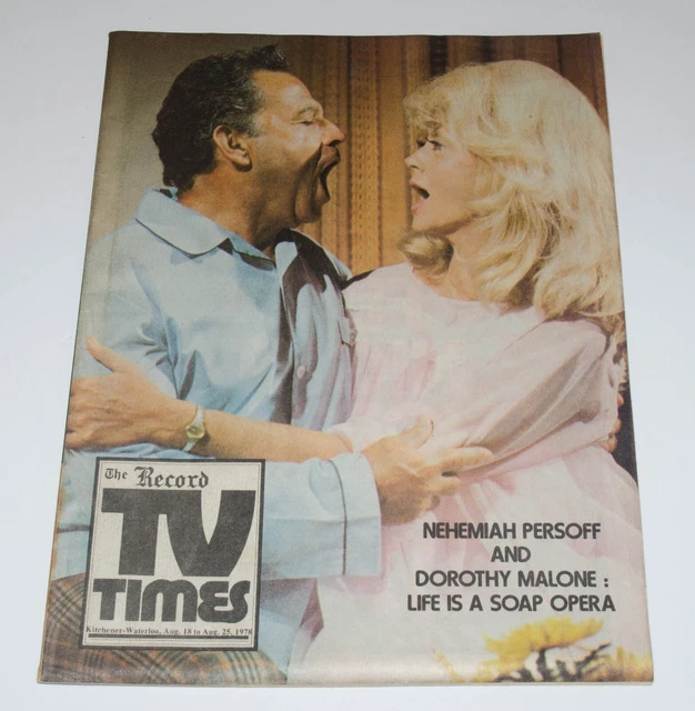 tv-times-regional-tv-guide-1978-high-hopes-dorothy-malone-canadien-rare