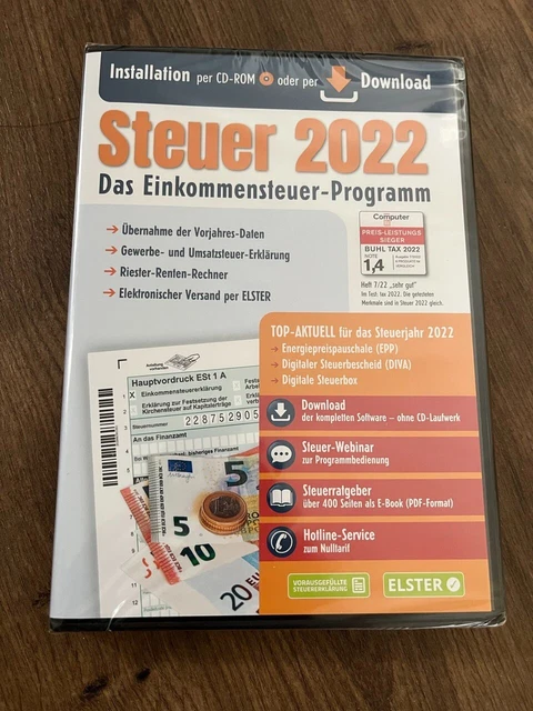 ALDI STEUER 2022 Einkommensteuer Download Lizenz Key Code *15 Min. E-Mail* EUR 11,90 - PicClick DE