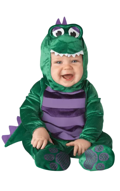 Kids Baby Toddler Dinky Dinosaur Halloween Fancy Dress Costume