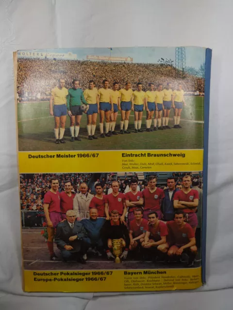 BERGMANN FUSSBALL BUNDESLIGA Sammelalbum 1967/68 vollständig mit ...