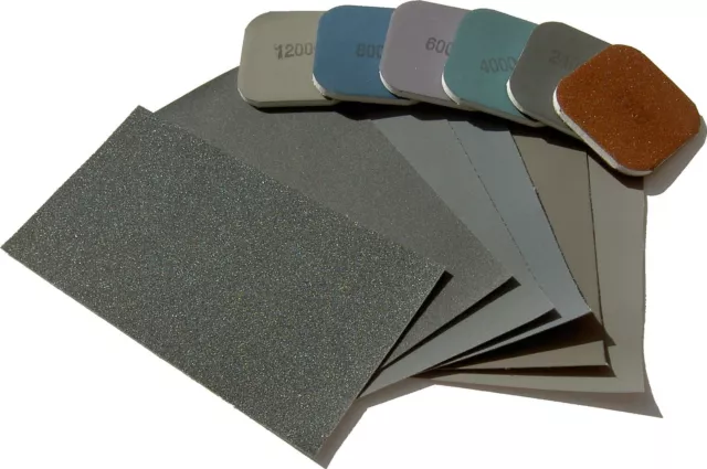 Micro-Mesh abrasive  sheets, Schleifleinen Pads, 150-12000, CHOOSE TYPE/QUANTITY