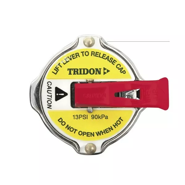 Tridon Radiator Cap Safety Lever CA1390L fits Holden H Series HD 2.5 149 (Red