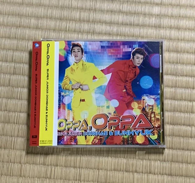 SUPER JUNIOR DONGHAE＆EUNHYUK Oppa CD