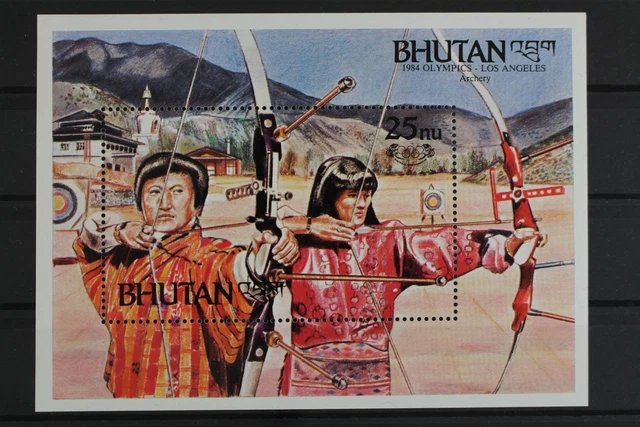 Bhutan, Olympiade, MiNr. Block 112, postfrisch / MNH - 630053