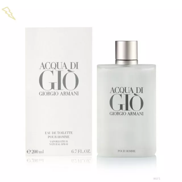 Giorgio Armani Acqua Di Gio 6.7oz / 200ml Men's Eau de Toilette Spray Brand New 3