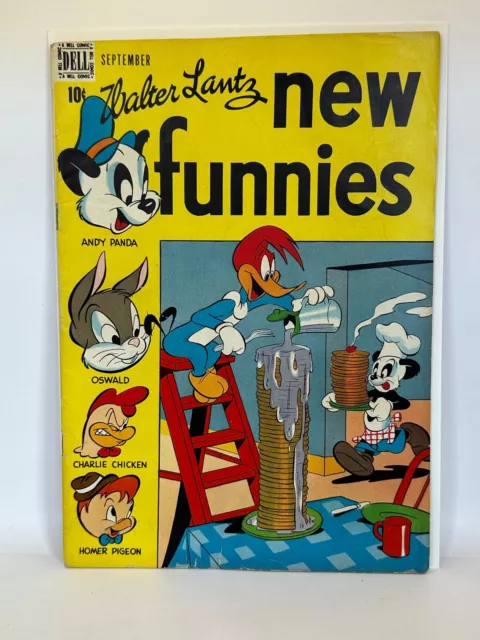 New Funnies Estate Fresh Comic #138 1940S/50S Nice Shape Goldenage  Dell