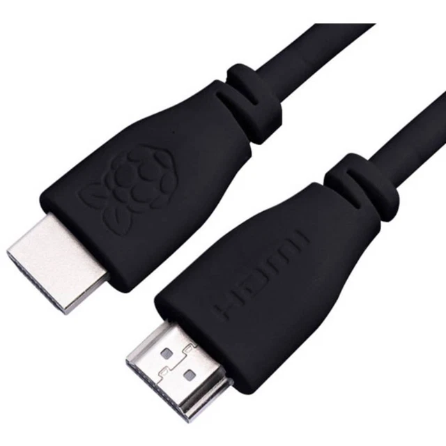 Raspberry Pi® CPRP010-B Câble HDMI Raspberry Pi [1x HDMI mâle - 1x HDMI mâle]