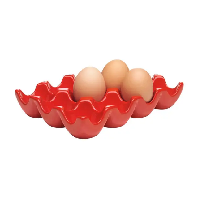 Chasseur Egg Tray Dozen Red #19327