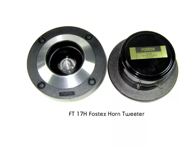 2 x FT17H Fostex Paar Super Horn Tweeter Hochtöner FT-17H High End Pair!