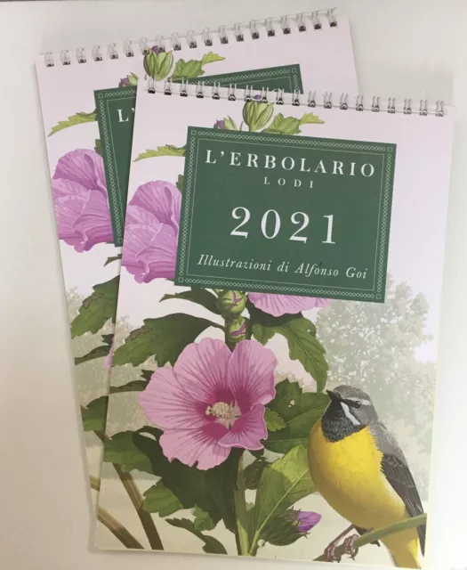 CALENDARIO L'ERBOLARIO nuovo - Lotto n° 2 CALENDARI 2021