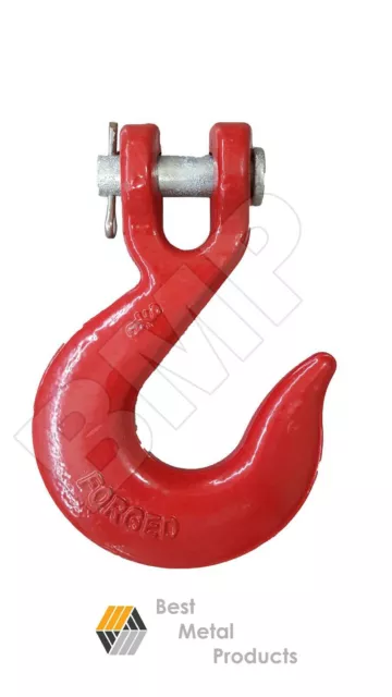 (5) 5/16“ Slip Hook Clevis Rigging Tow Winch Trailer G70 Crane Lift 0900140