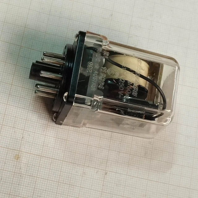 Relais PCB Schrack TE Connectivity RT424048 - Double Contact, 48V DC