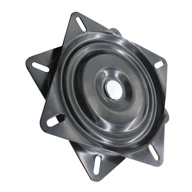 Plateau Tournant Universel Pour Meubles – Rotation 360°, Acier Laminé, Charge Lourde