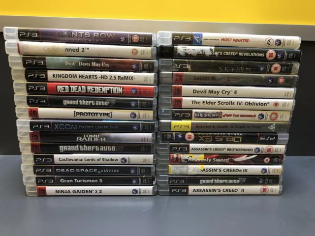 PS3 Games Bundle Joblot