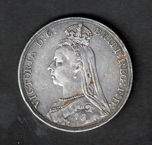 Great Britain Queen Victoria Silver Crown 1892