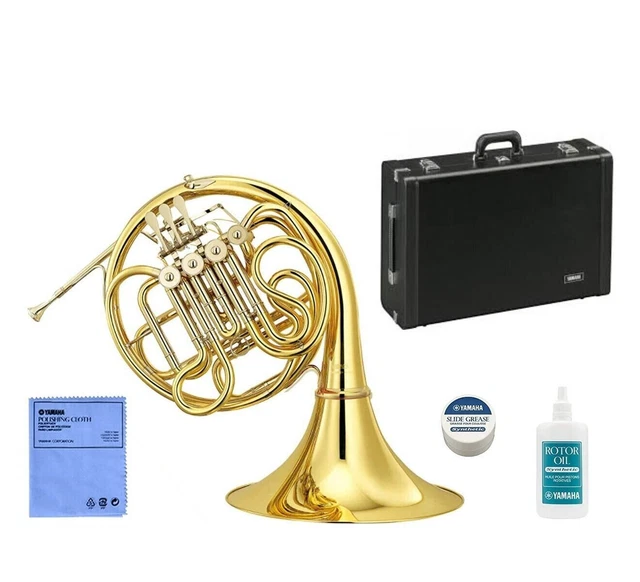 YAMAHA YHR567D FRENCH Horn F/Bb Full Double w/Mouthpiece & Hard Case