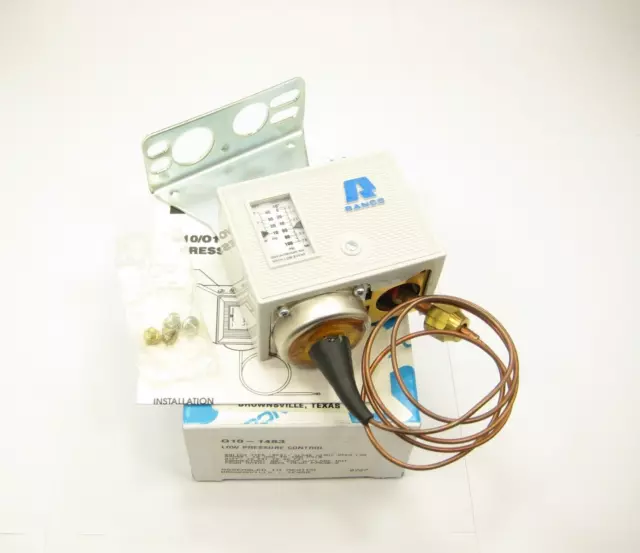 Ranco 010-1483 Low Pressure Control (Replacement for PENN P70AB-2)