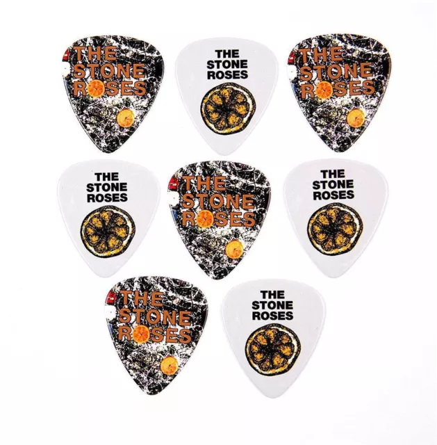 The Stone Roses Guitar Picks Plectrums Set of 8 Premium Picks