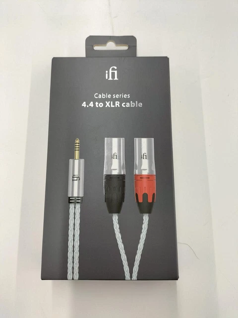 Adaptateur Audio équilibré 4.4mm Mâle Vers 2.5mm Femelle - Câble Court OFC Tressé, Connecteurs Plaqués Or, Couleur Bronze, Pour Amplis HiFi Et DAP