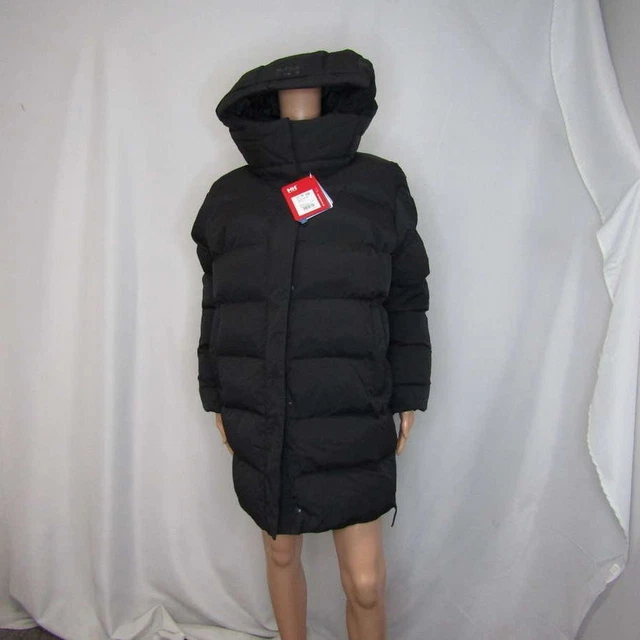 Helly Hansen Women's US L Aspire Thick Warm Puffy Parka Coat Black Helly Hansen Women's US L Aspire Thick Warm Puffy Parka Coat Black