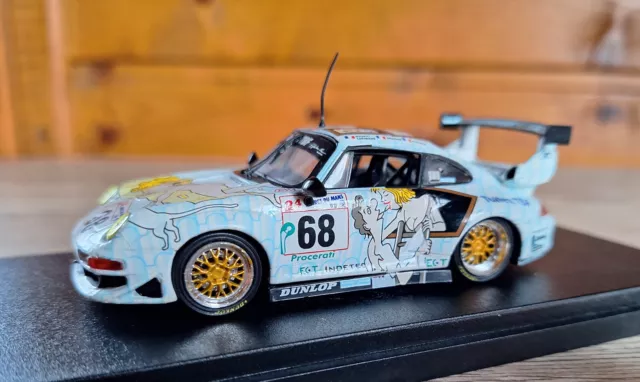 Porsche 911/993 GT2 Evo 1:43  Le Mans 1998 Nacked Lady