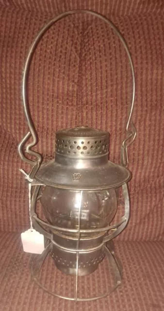 Dressel Arlington NJ Vintage Oil Kero Lantern Pennsylvania Railroad PRR