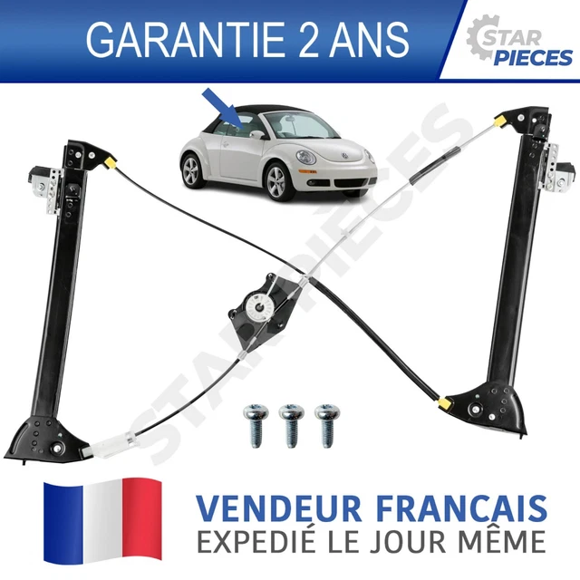 Mécanisme Lève-vitre électrique Droit Avant Pour VW New Beetle 98-10 - Pièce Neuve