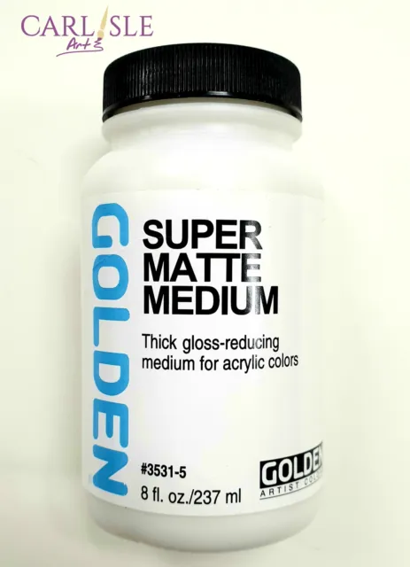 Golden Super Matte Medium - 237ml
