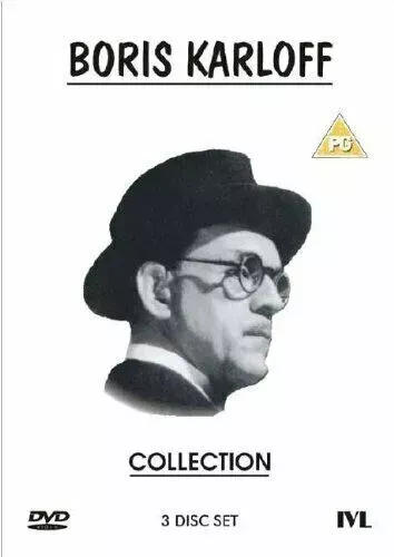 NEW,Sealed- Boris Karloff Collection Triple [DVD Box Set][Region 2] (3 Disc Set)