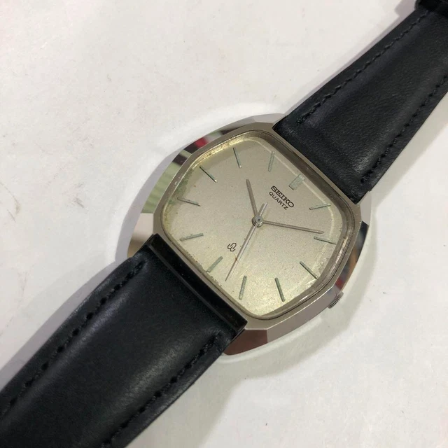 SEIKO Dolce 5831-5180 Silver Dial Quartz Men's Watch Vintage