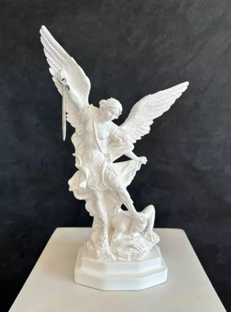 St.-Michael-Statue, 32 cm/12,5", Michael, Erzengel des Himmels, der Luzifer...