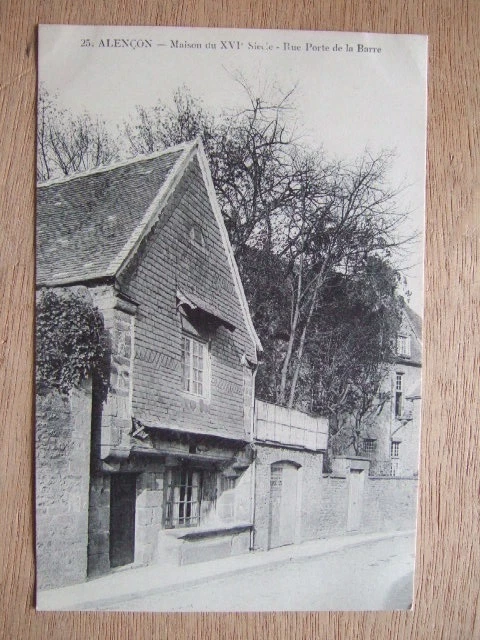 CPA ALENCON (61 ORNE) MAISON DU XVIe siècle. RUE PORTE DE LA BARRE.