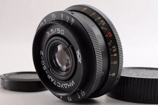 【Excellent+++】INDUSTAR 50-2 50mm F/3.5 MF Standard Pancake Lens For M42...