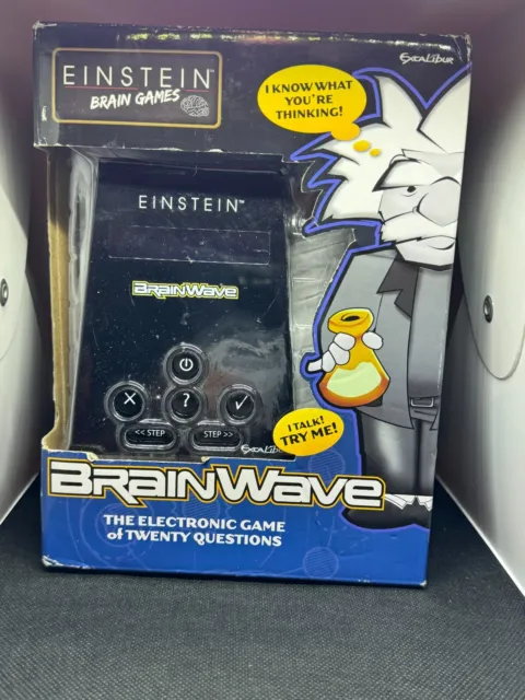 Einstein Brain Games Brain Wave Electronic Game of Twenty Questions Excalibur