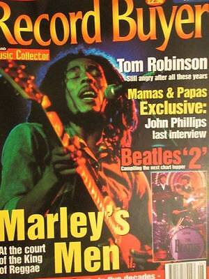 Record Buyer June 2001 Magazine-John Phillips Last Interview/Bob Marley/Beatles/