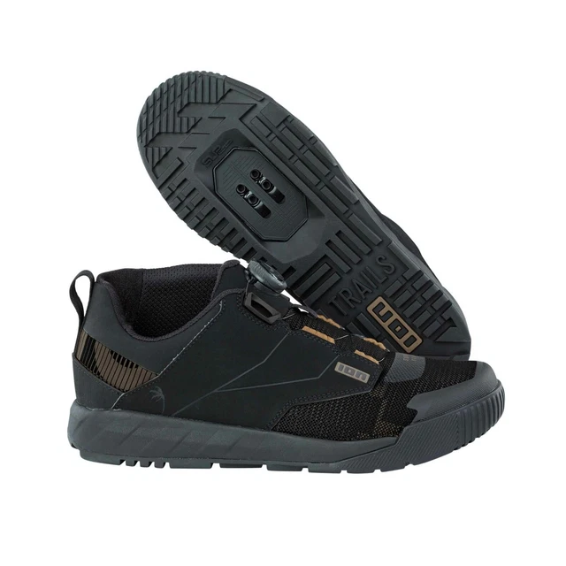 Ion Rascal Select BOA Fit SPD Clipless MTB Enduro Bike Shoes Trainers Black