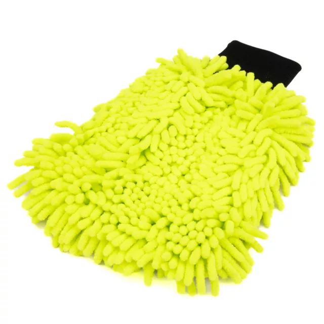 Kent Car Care 2-In-1 Microfibre Noodle Wash Mitt - Scratch Free Cleaning