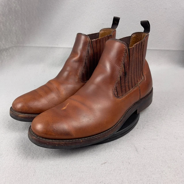 LL BEAN CHELSEA Boots Brown Leather Mens Size 10 £41.41 PicClick UK