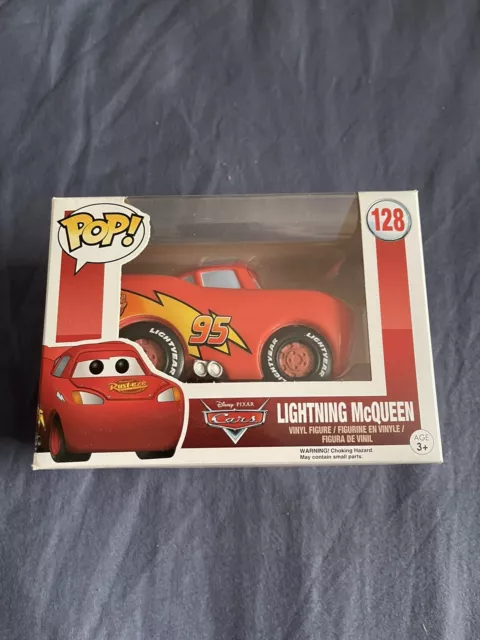 Funko Pop! Disney Cars Lightning McQueen Figure #128 - US