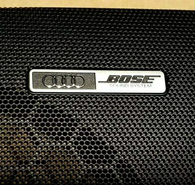 Audi A4 8E B6 B7 original Bose Lautsprecher Blenden vorne Surround Sound S4 RS4 3