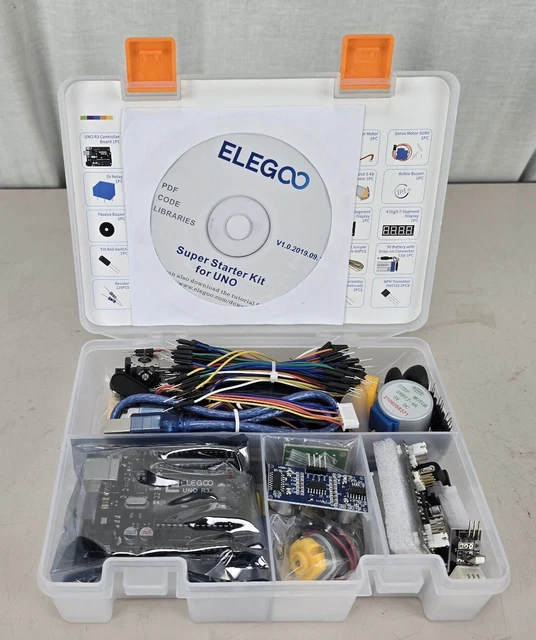ELEGOO UNO R3 Project Super Starter Kit $26.99 - PicClick