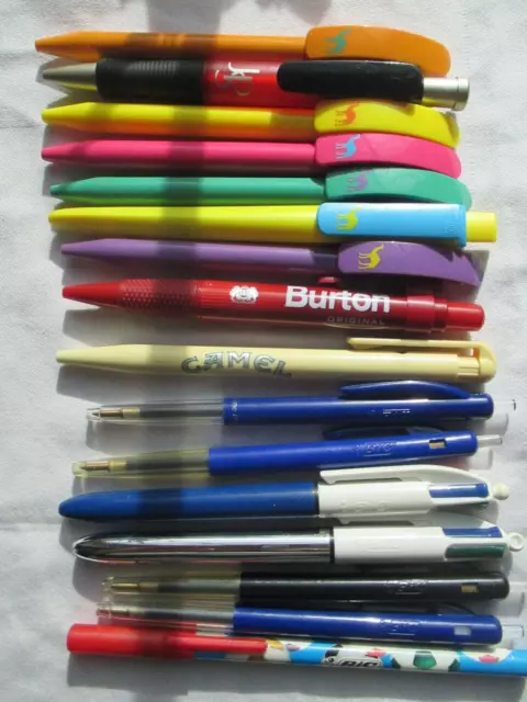 Kugelschreiber Sammlung - JP   CAMEL BURTON BIC