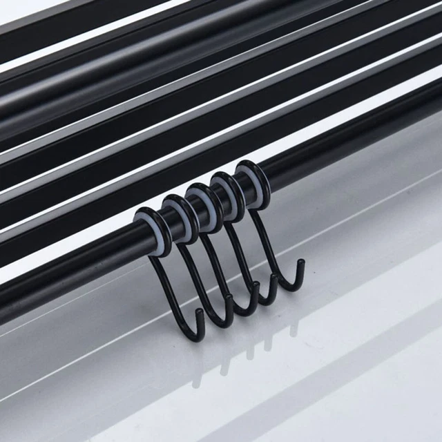 Support d'étagère en acier inoxydable de cuisine multifonction assaisonnement 3