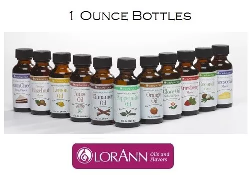 LorAnn 1 oz Super Strength Flavoring Hard Candy Oils Extracts Flavor