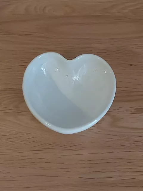 Vintage Heart Shaped Trinket Pin Tray Dish