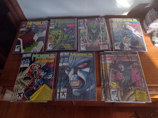 morbius the living vampire 1992 MARVEL COMICS - STRAIGHT RUN # 1 THRU #15 NM NM+