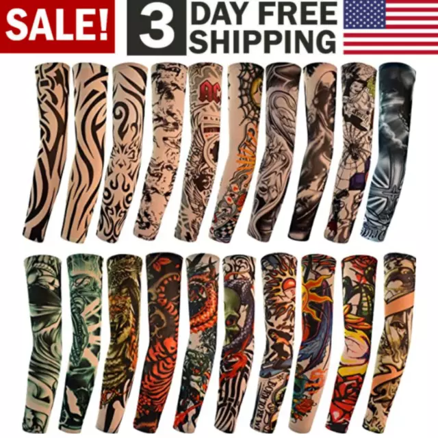 LARGE TEMPORARY TATTOOS Thigh Leg Tattoo Sleeve Pattern Waterproof Sticker  $9.84 - PicClick