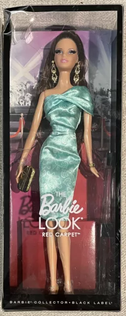2013 Mattel #BCP88 The Barbie Look 2013 Red Carpet Doll Model Muse Face NRFB
