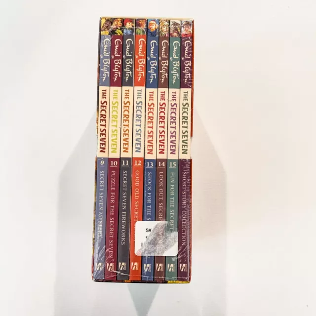 Enid Blyton - The Secret Seven - Classic Collection 2 Books 9-16 Box Set NEW