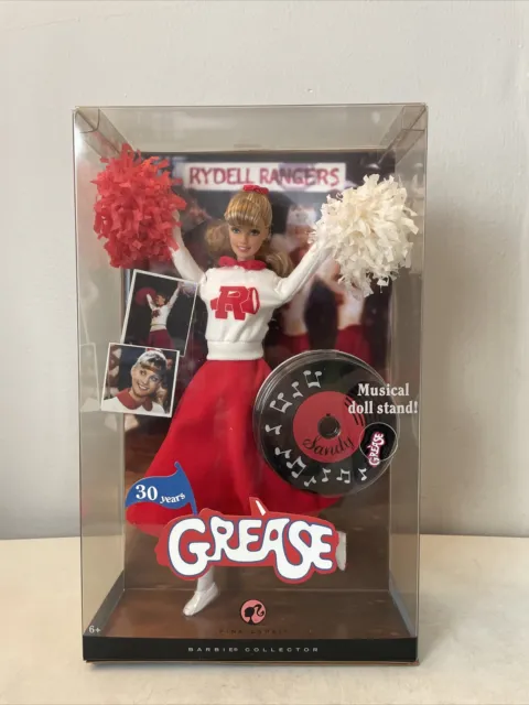 Barbie Doll -Grease 30years Sandy (cheerleader). Pink Label. NIB